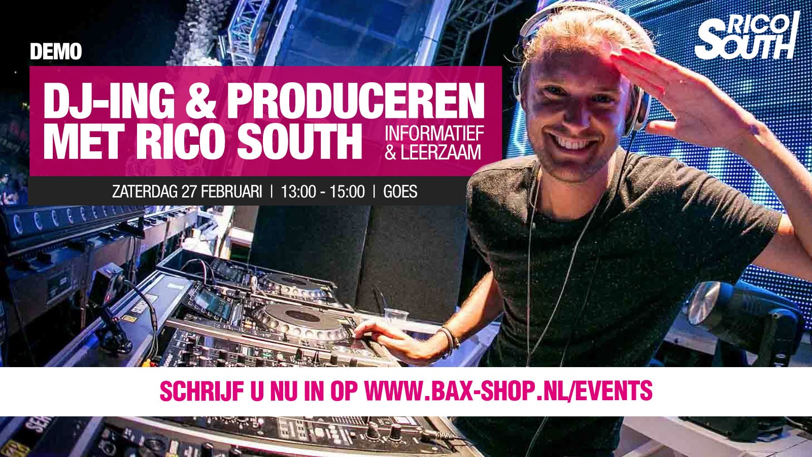 Starbeach Resident DJ Rico South komt naar Goes Starbeach Resident DJ Rico South komt naar Goes